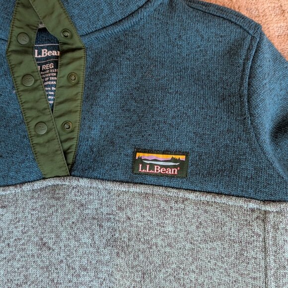 Women's L.L.Bean Sweater Fleece Pullover - Picture 2 of 5